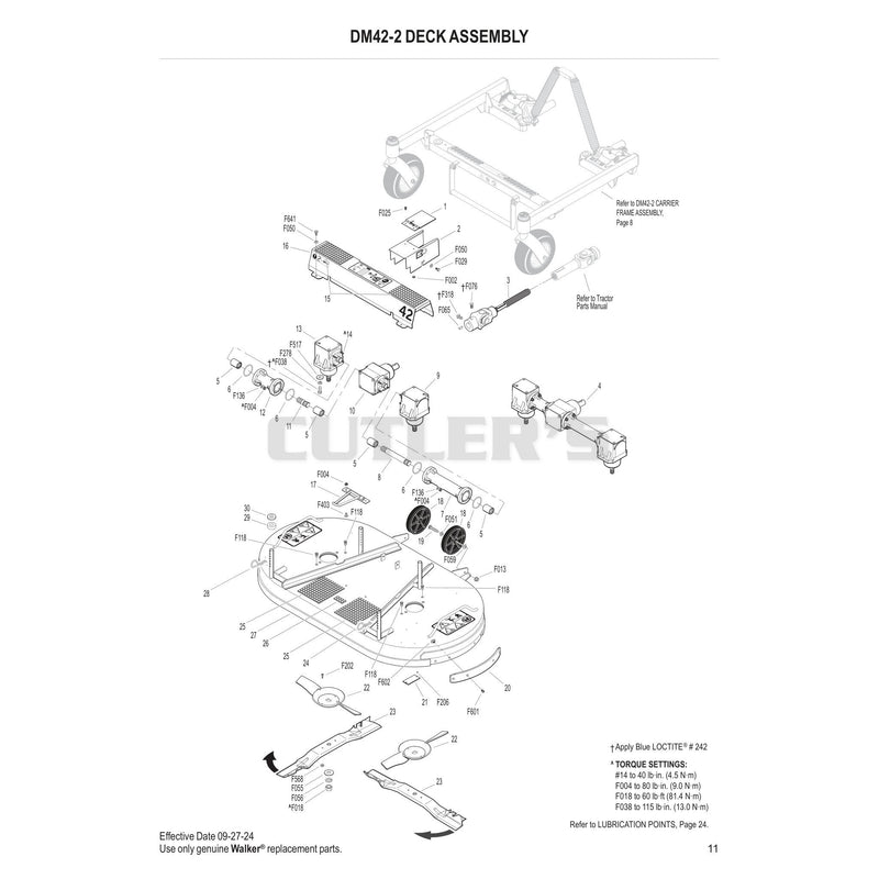 DM42-2 Deck Assembly