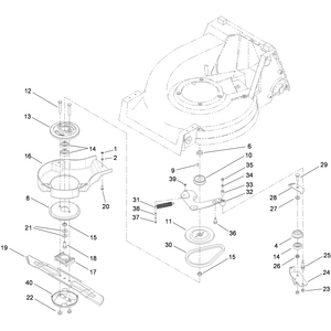 Blade Brake Clutch Assembly