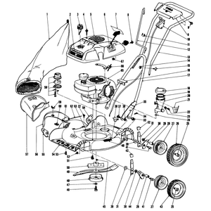 19in Flngertip Start Main Frame Parts List
