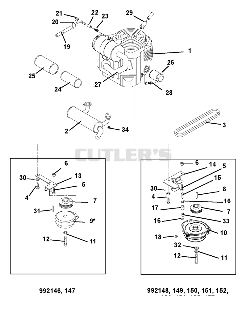 Engine And Clutch