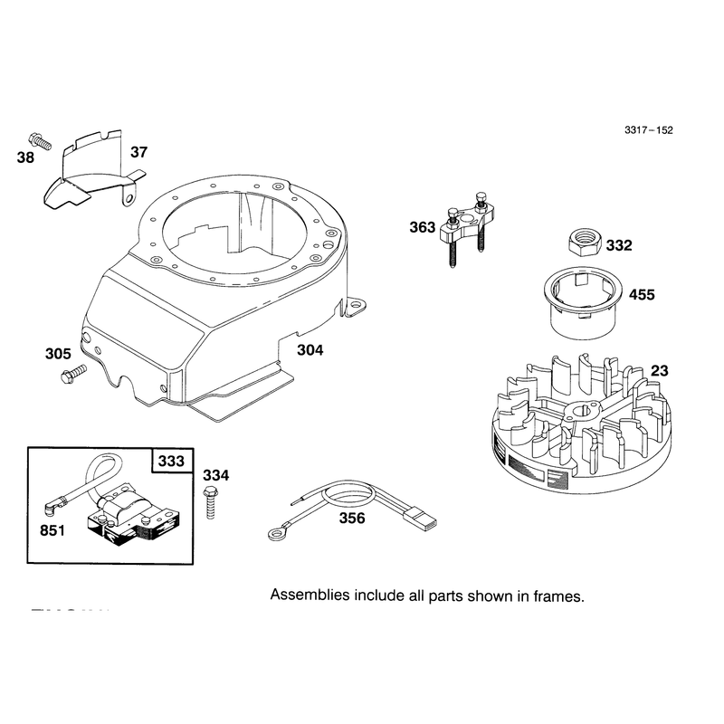 Engine Briggs and Stratton Model 127802-0640-01