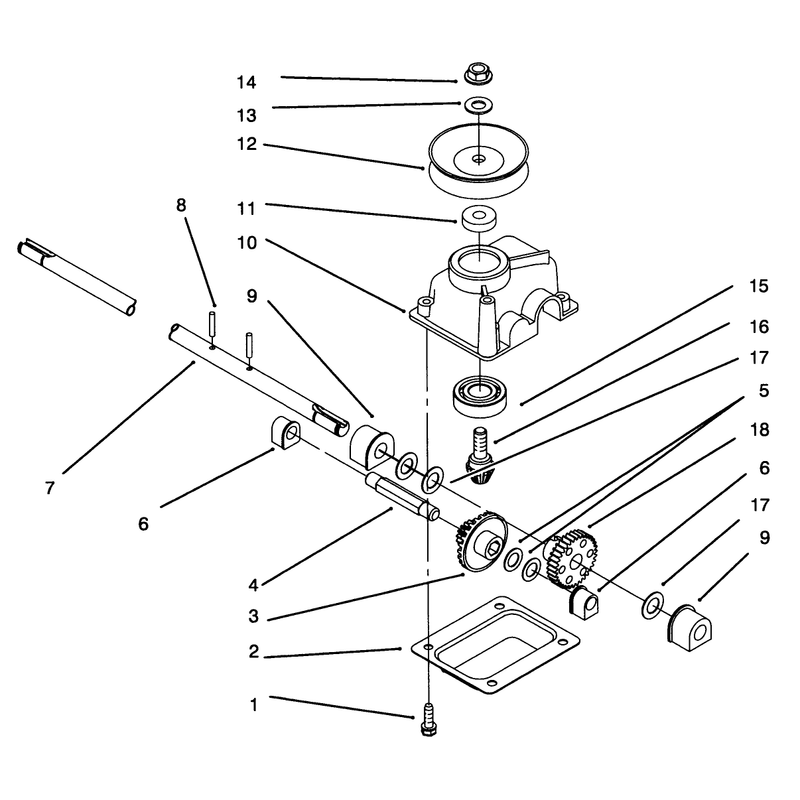 Gear Case Assembly