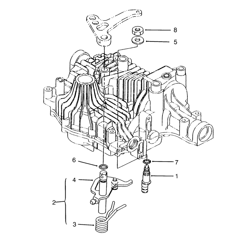 N Centering Tuff Torq Transmission K61 Toro