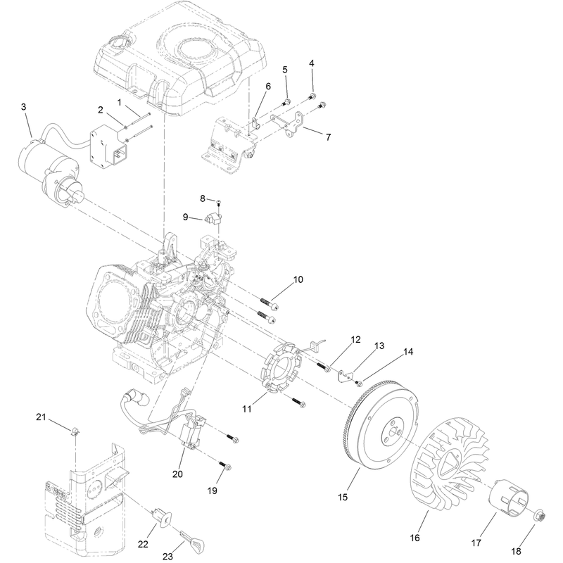 Ignition and Electrical Assembly