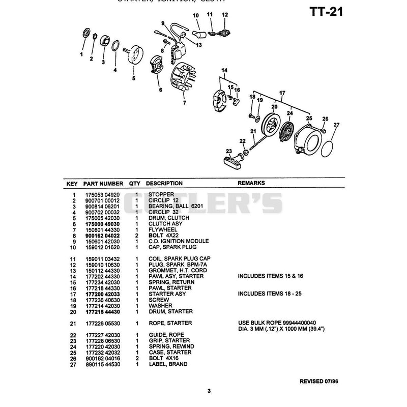 Intake/ Air Cleaner/ Exhaust