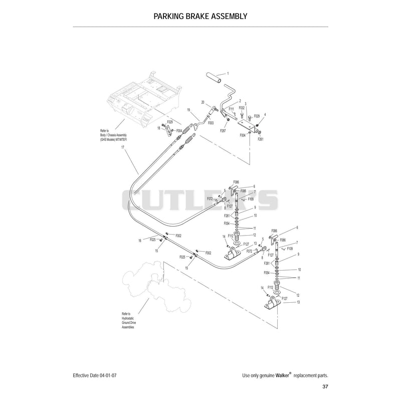 Parking Brake Assembly