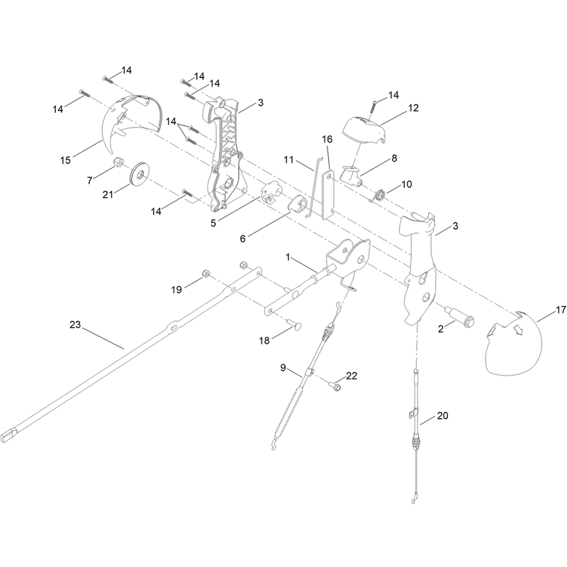 Chute Control Assembly