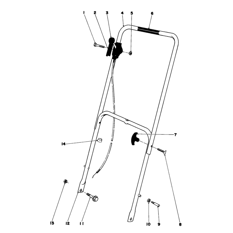 Handle Assembly Model 16360 and 16370