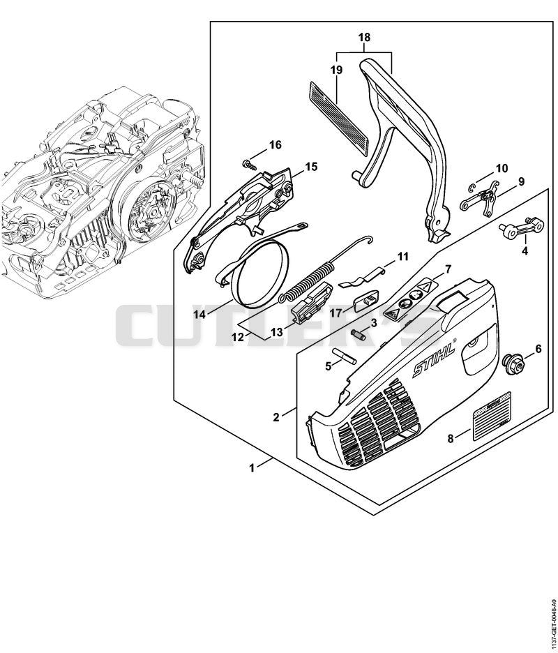 Chain sprocket cover