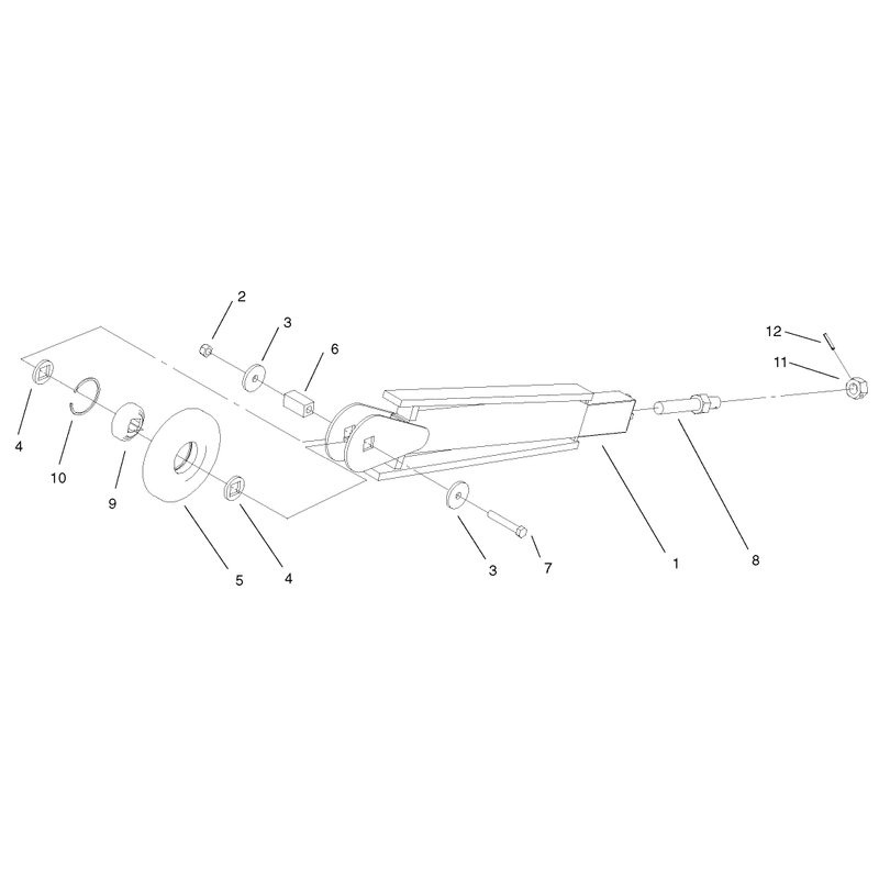 Trencher Boom Assembly No 104-1997