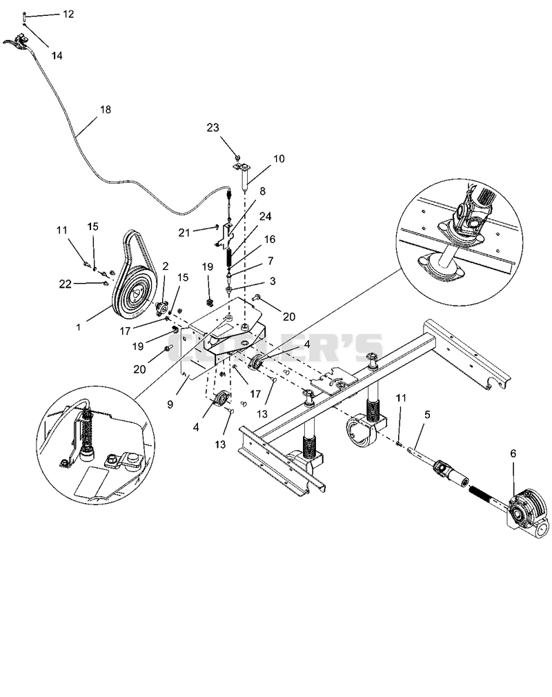 Brush Drive Unit