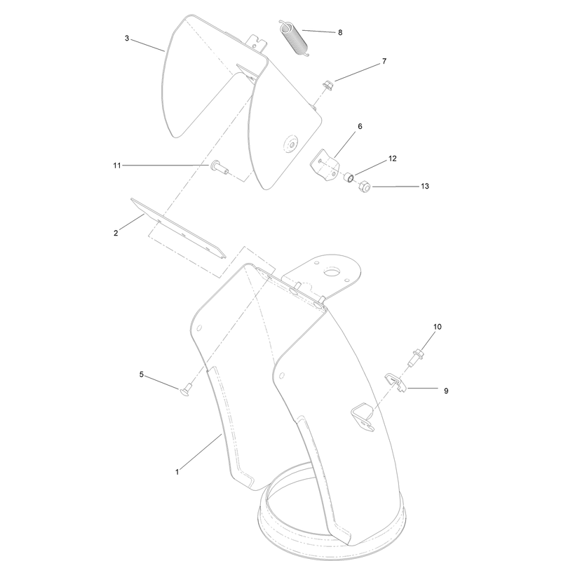 Lower Chute Assembly