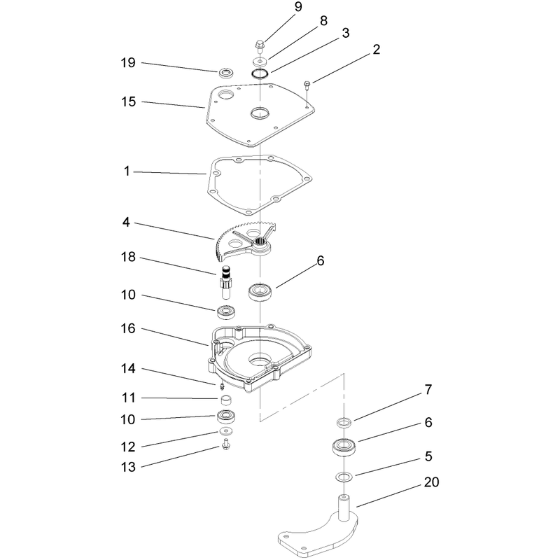 Steering Gearbox Assembly No 99-7660