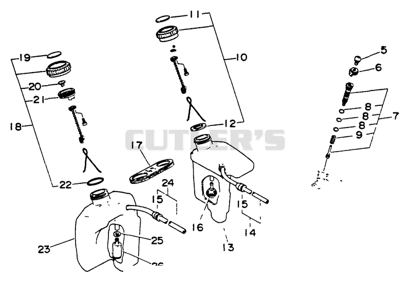 Fuel System, Oil Tank, Oiler Automatic