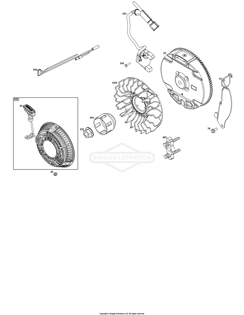 Flywheel, Ignition, and Starter Group