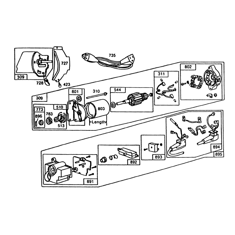 110v Electric Starter No. 37-4630 (optional)