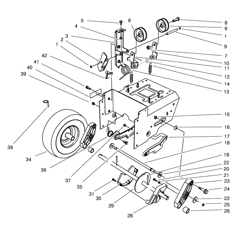Traction Drive Assembly