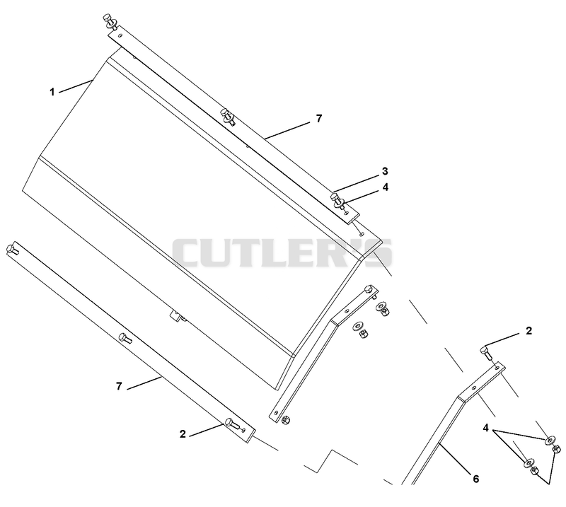 Deflector Kit-72601700
