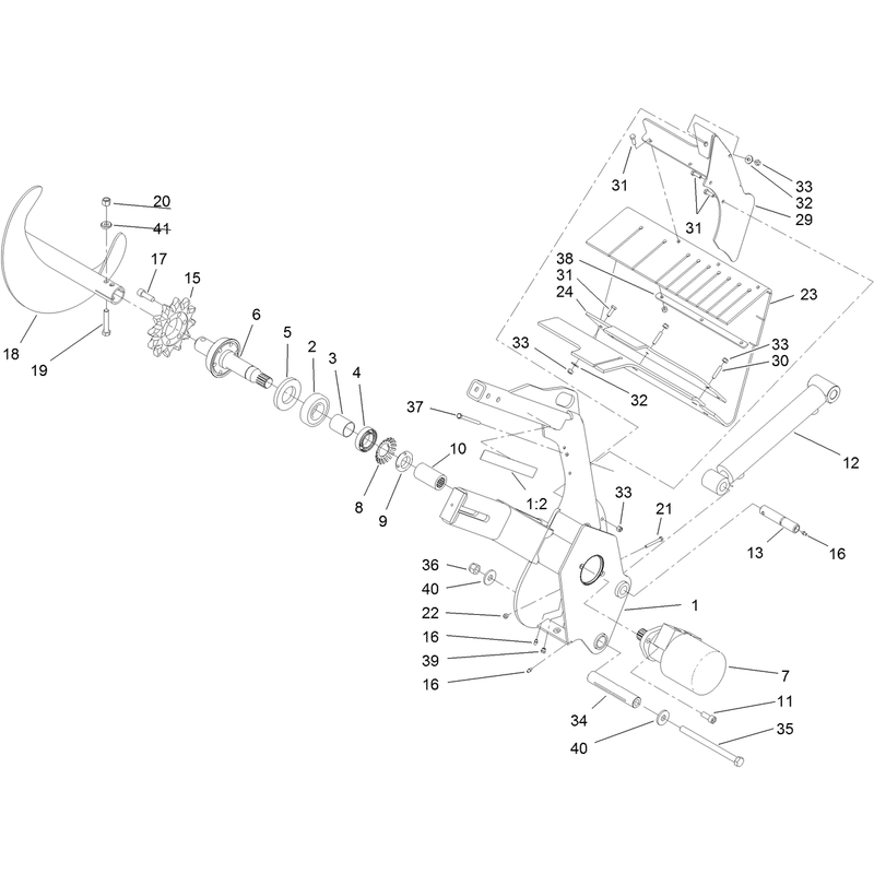 Trencher Assembly