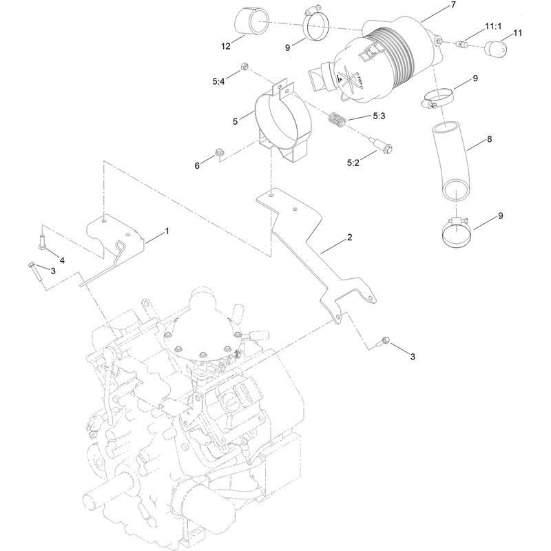 Air Cleaner Mount Assembly
