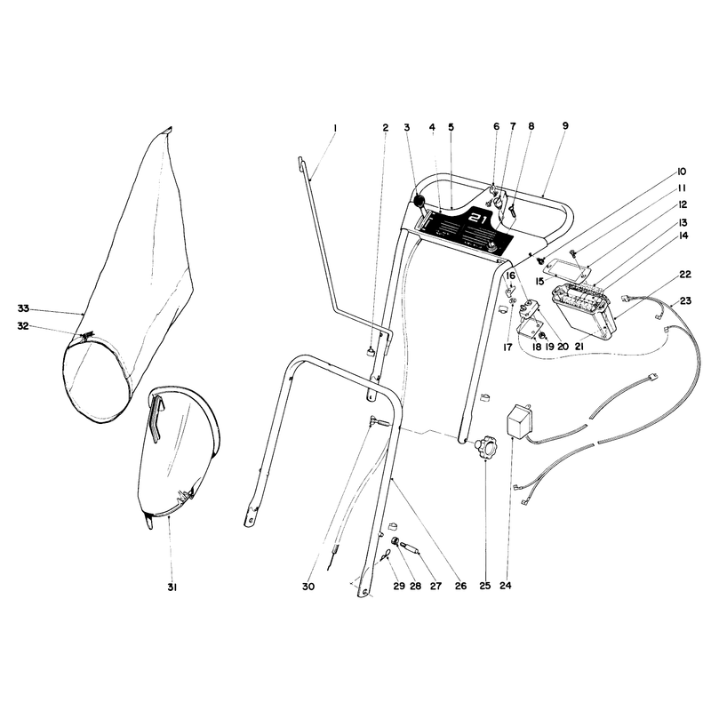 Handle Assembly Model No 19472