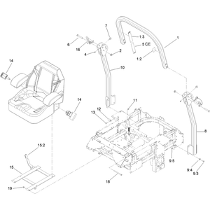 Roll Over Protection System Assembly No 117-3879