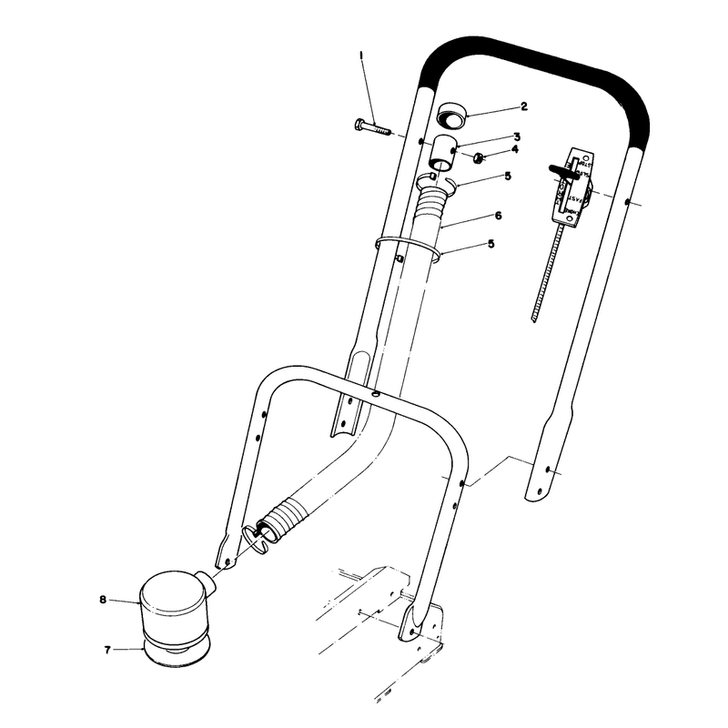 Remote Air Cleaner Kit No 43-6940 Optional