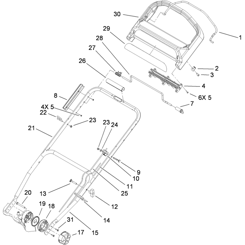 Handle and Control Assembly