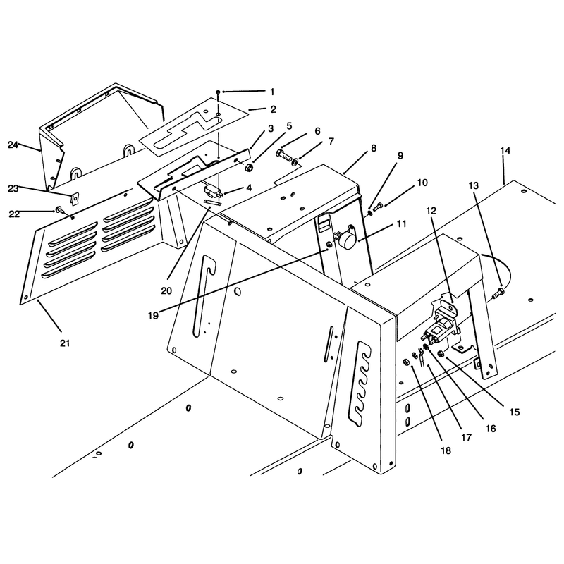Seat Body and Side Panel Assembly