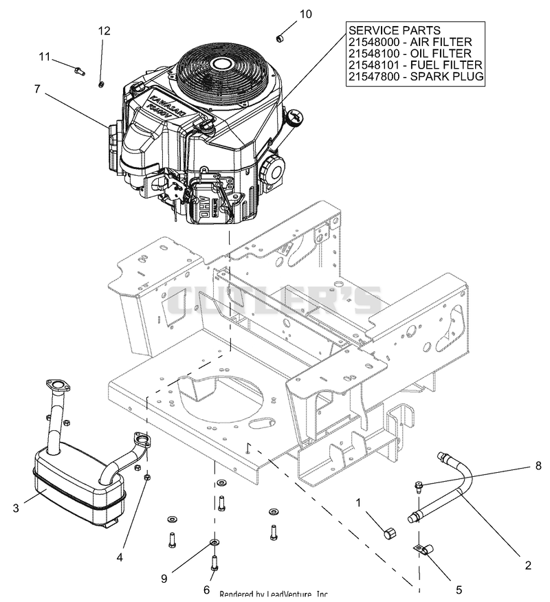 Engine - Kawasaki FS691