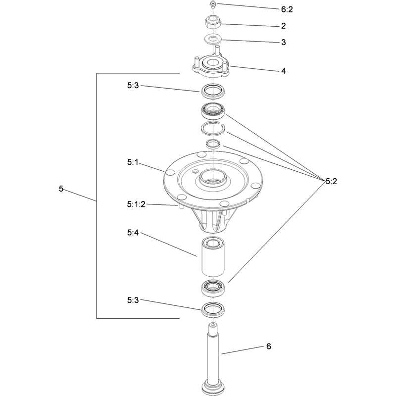Spindle Assembly No. 117-6159
