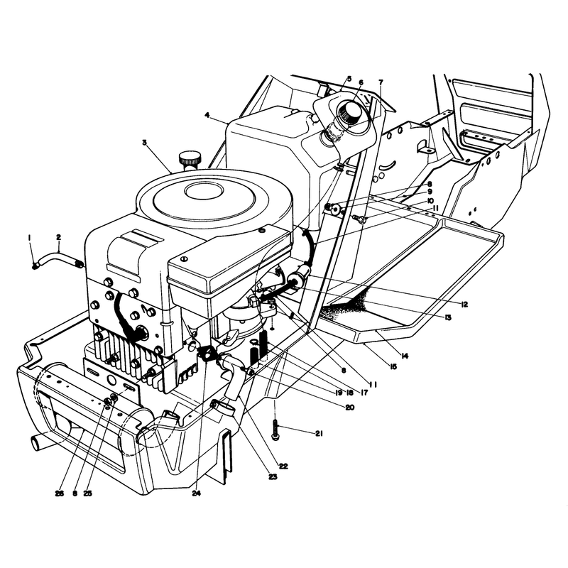 Engine Assembly Model 57380