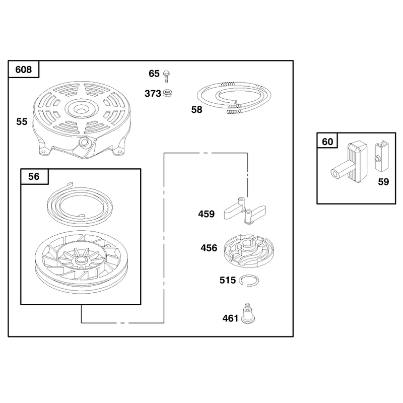 Engine Briggs and Stratton Model 12f802-1767-E1