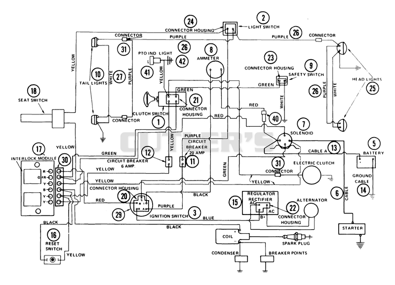 Electrical Wiring Diagram With Module 31976 or 531099