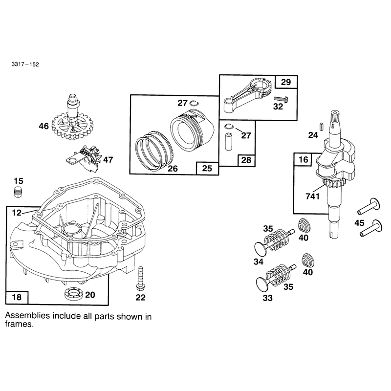 Engine Briggs and Stratton Model 127802-0640-01