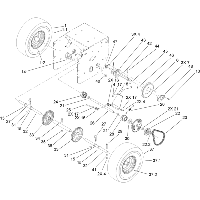 Wheel Clutch Assembly