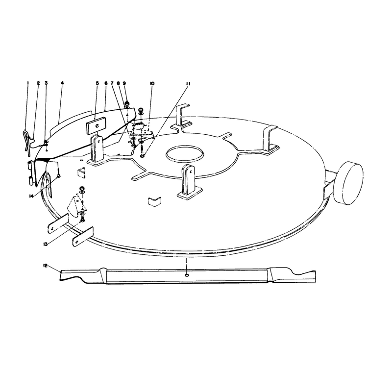 Mulcher Kit Model 59155 (optional)