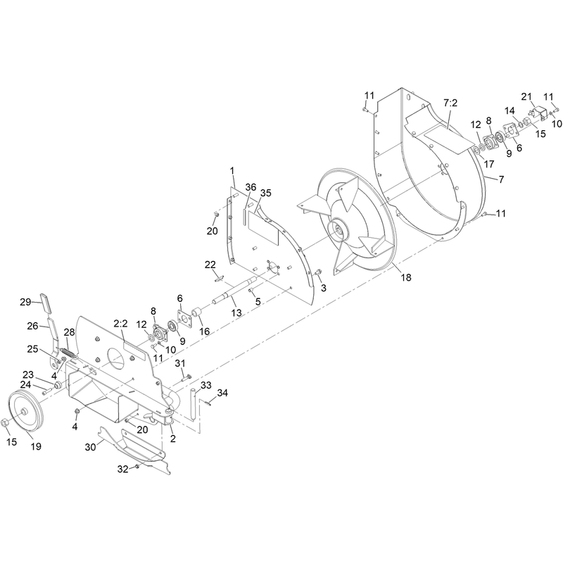 Blower Assembly-136-0570