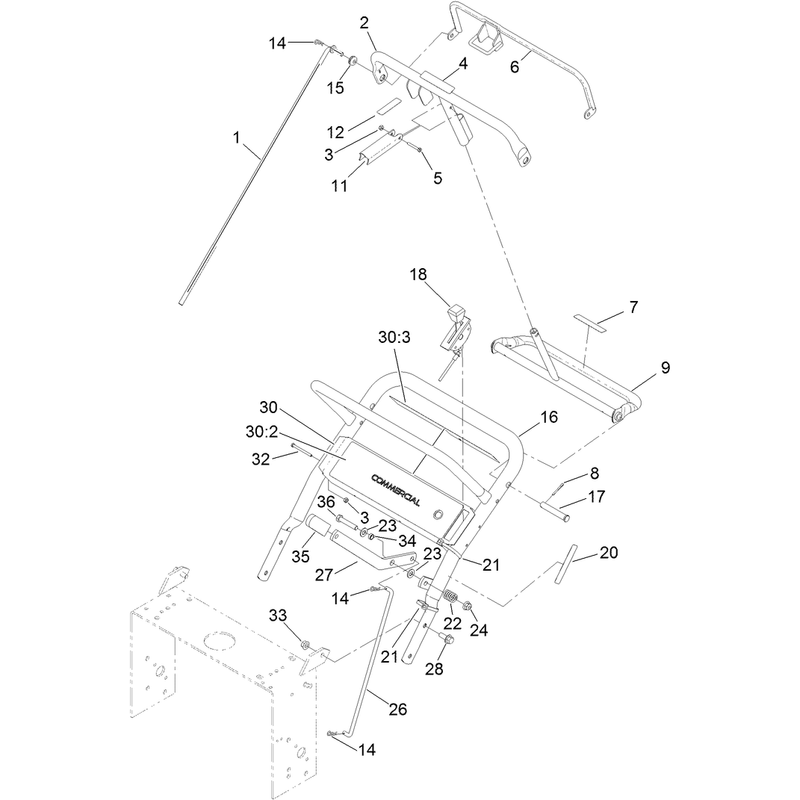 Handle and Control Assembly