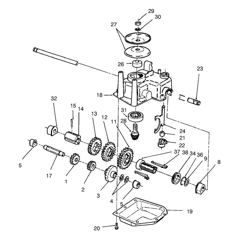 Gear Case Assembly