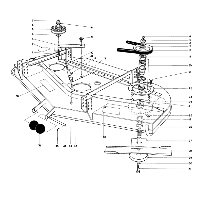 Cutting Unit Assembly