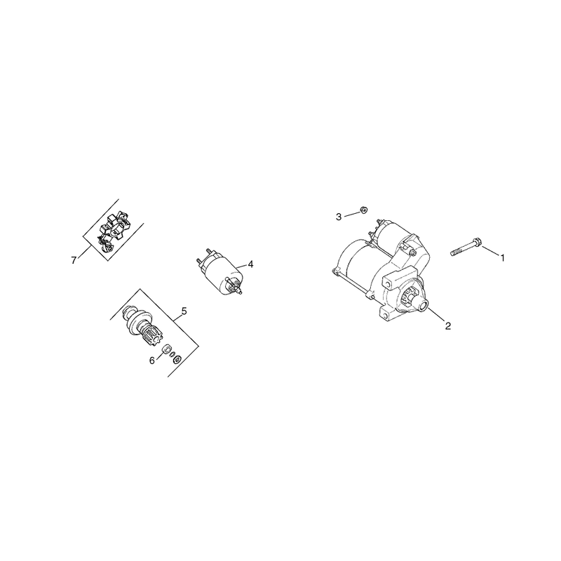 Starter Assembly Kohler CH20S-64667