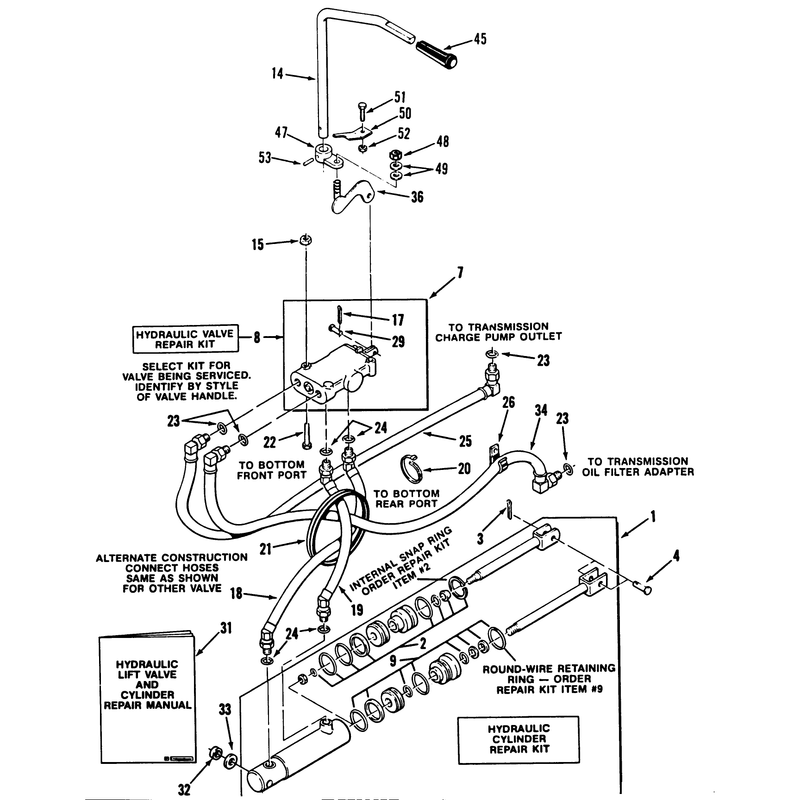 Hydrostatic System 312-H, 416-H