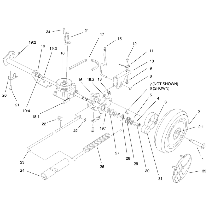 Deck Suspension Assembly