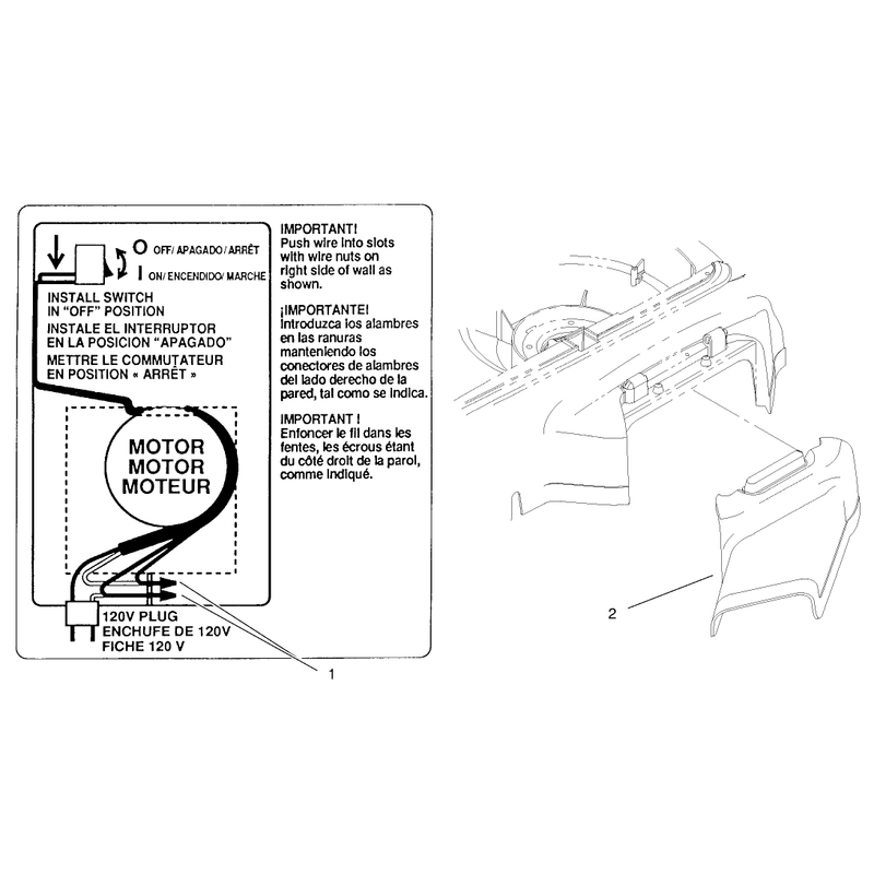 Connectors and Side Discharge Chute