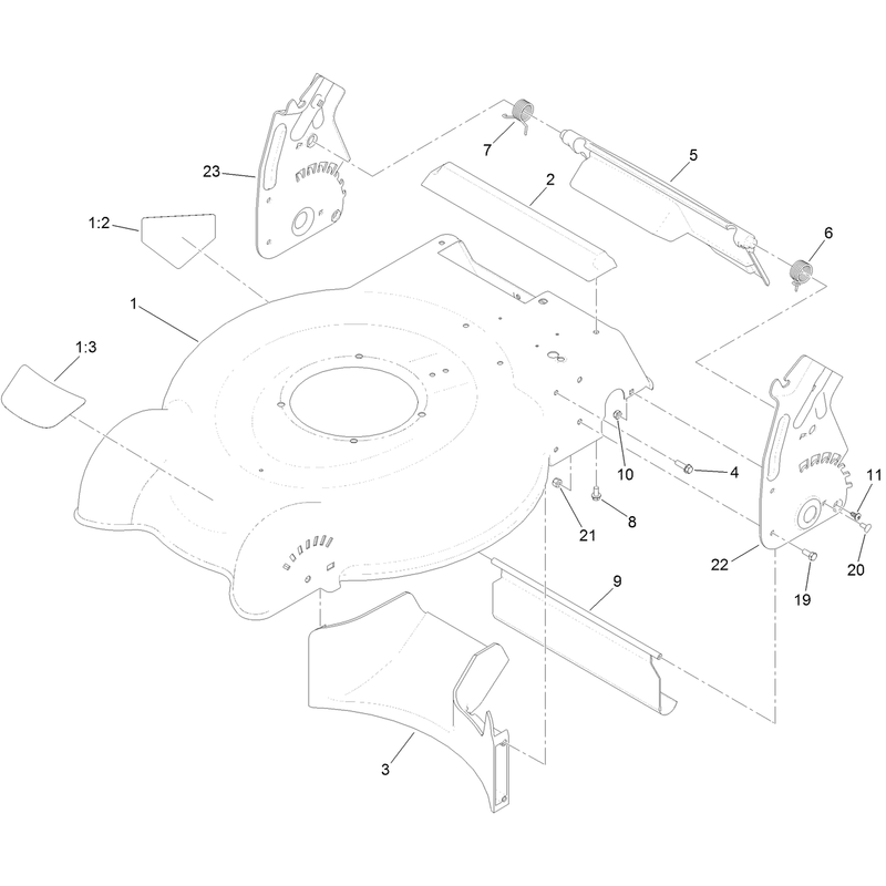Housing and Rear Door Assembly