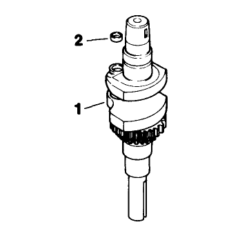 Crankshaft Engine Kohler Model Cv125t Spec No 1254