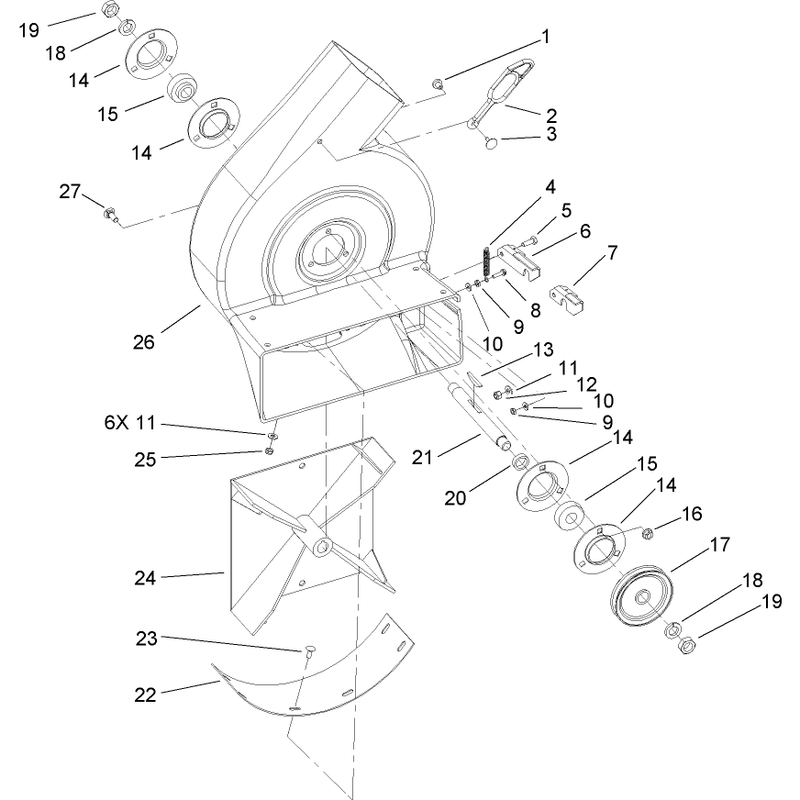 Blower Housing Assembly