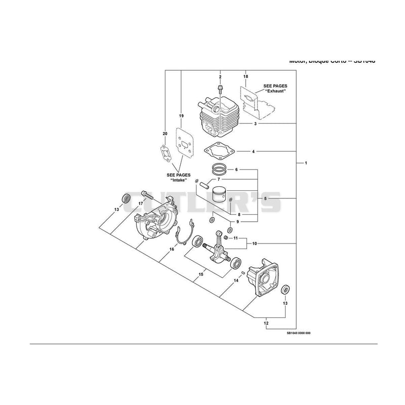 Engine, Short Block -- SB1048