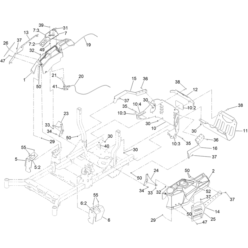 Control Console and Guard Assembly